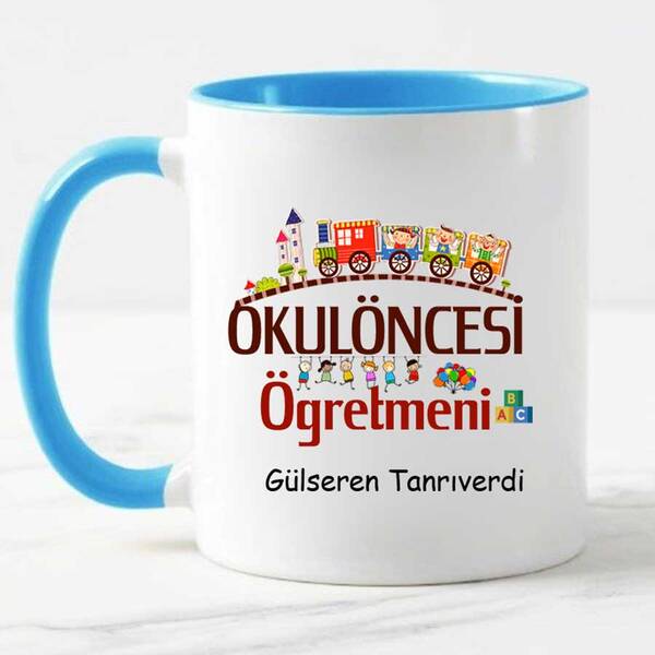 Okul Öncesi Öğretmeni Kupa Bardak