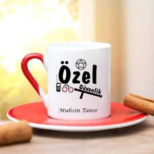 Özel Güvenlik Türk Kahve Fincanı - Thumbnail