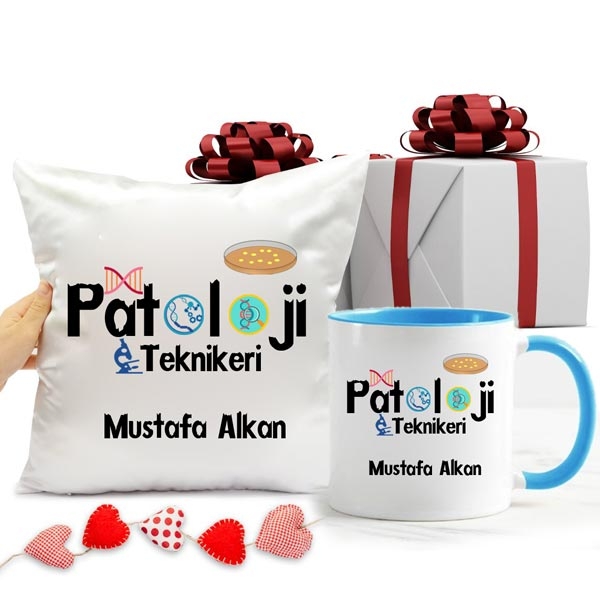 Patoloji Teknikeri Kupa Bardak Ve Yastık