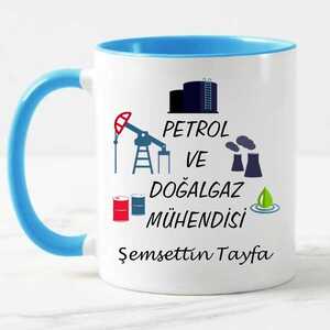 Petrol ve Doğalgaz Mühendisi Kupa Bardak - Thumbnail