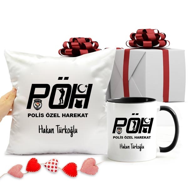 Pöh Kupa Bardak Ve Yastık