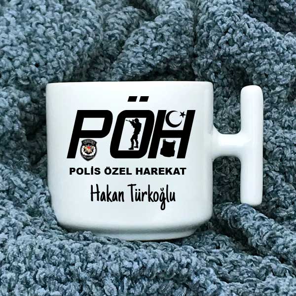 PÖH Polis Özel Harekat Latte Fincanı