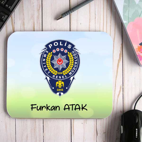 Polis Memuruna Hediye İsimli Mouse Pad