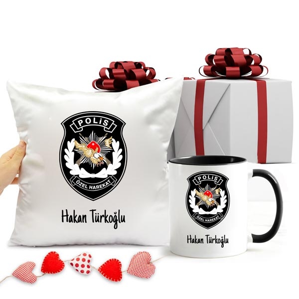 Polis Özel Harekat Kupa Bardak Ve Yastık