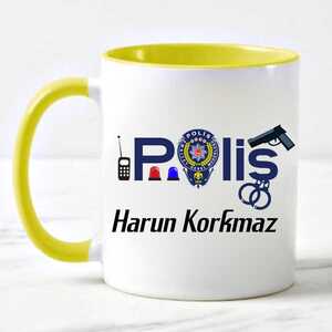 Polise Hediye Kupa Bardak - Thumbnail