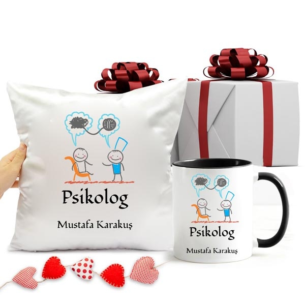 Psikolog Kupa Bardak Ve Yastığı