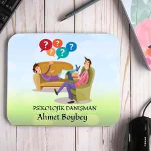 Psikolojik Danışmana Hediye İsimli Mouse Pad - Thumbnail