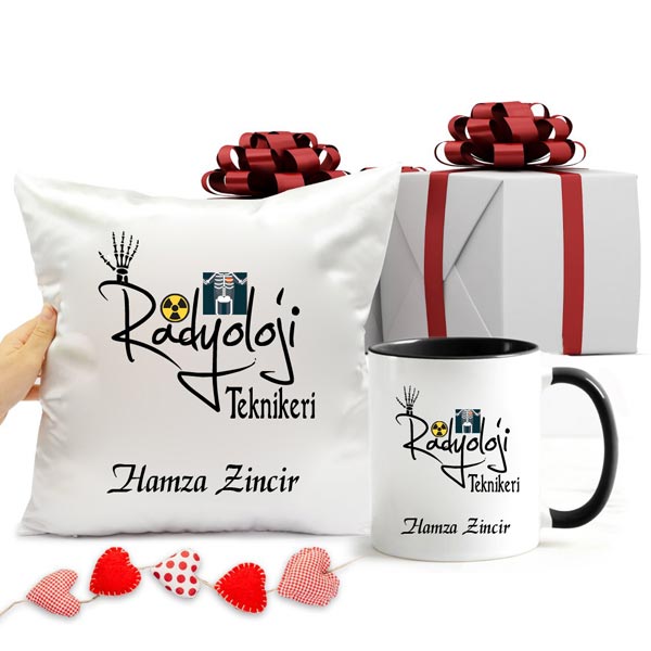 Radyoloji Teknikeri Kupa Bardak Ve Yastık