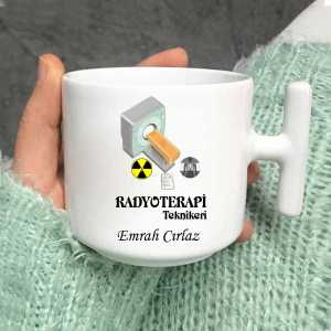 - Radyoterapi Teknikeri Latte Fincanı  - Radyoterapi Teknikeri Latte Fincanı