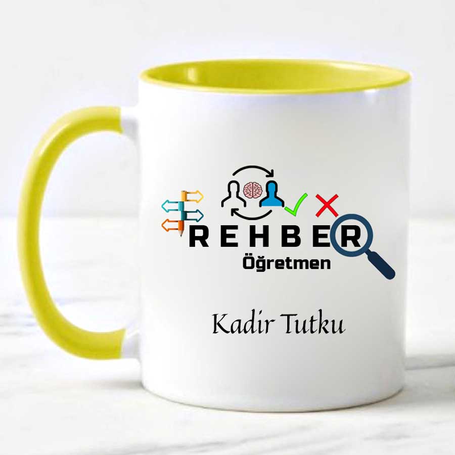 Rehber Öğretmene Hediye Kupa Bardak