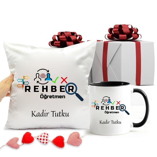 Rehber Öğretmen Kupa Bardak Ve Yastık