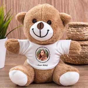 - Resimli İsimli Anneler Günün Kutlu Olsun Peluş Ayıcık  - Resimli İsimli Anneler Günün Kutlu Olsun Peluş Ayıcık