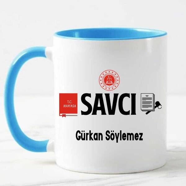 Savcıya Hediye Kupa Bardak