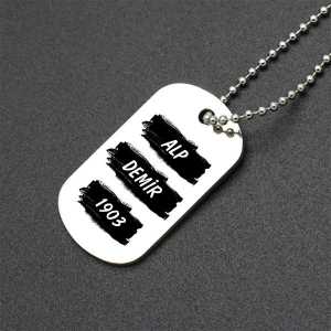  - Siyah Beyaz Taraftar Asker Künyesi