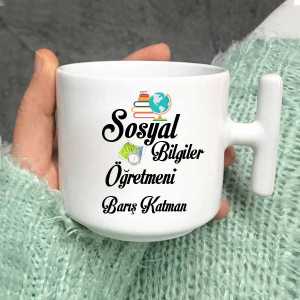 - Sosyal Bilgiler Öğretmeni Latte Fincanı  - Sosyal Bilgiler Öğretmeni Latte Fincanı