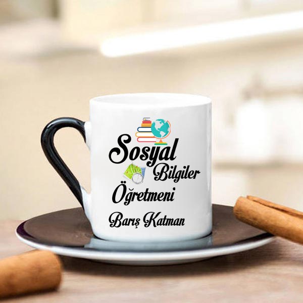 Sosyal Bilgiler Öğretmeni Türk Kahve Fincanı