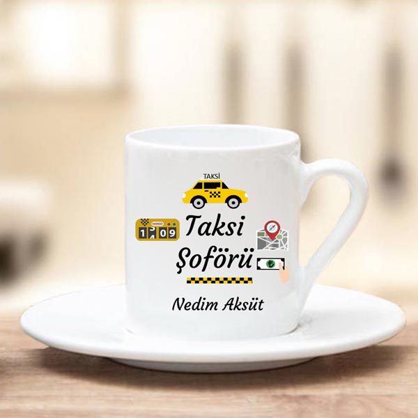 Taksici Türk Kahve Fincanı