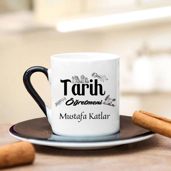 Tarih Öğretmeni Türk Kahve Fincanı