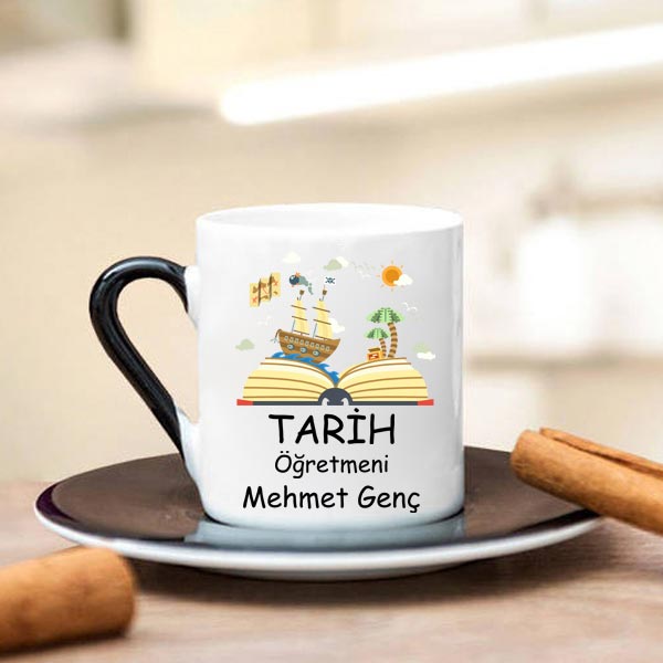 Tarih Öğretmeni Türk Kahvesi Fincanı