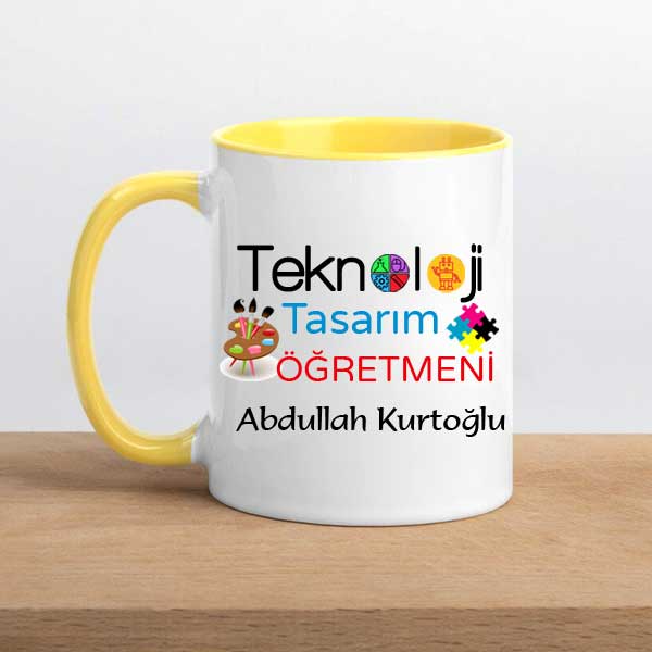 Teknoloji Tasarım Öğretmeni Kupa Bardak