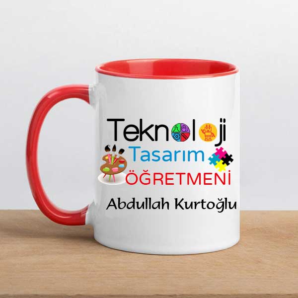 Teknoloji Tasarım Öğretmeni Kupa Bardak