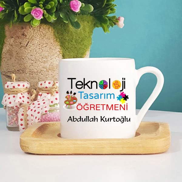 Teknoloji Tasarım Öğretmeni Türk Kahve Fincanı