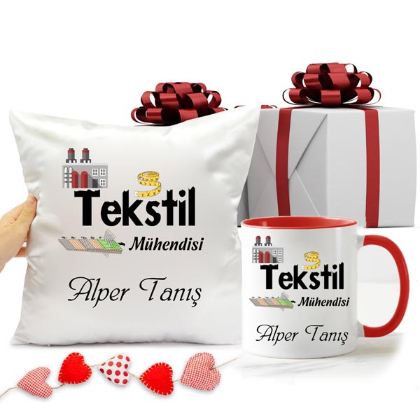 Tekstil Mühendisi Kupa Bardak ve Yastık