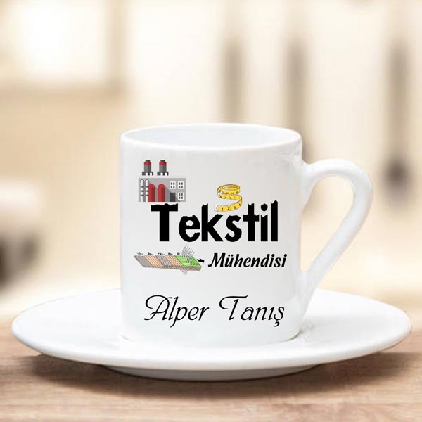 Tekstil Mühendisi Türk Kahve Fincanı
