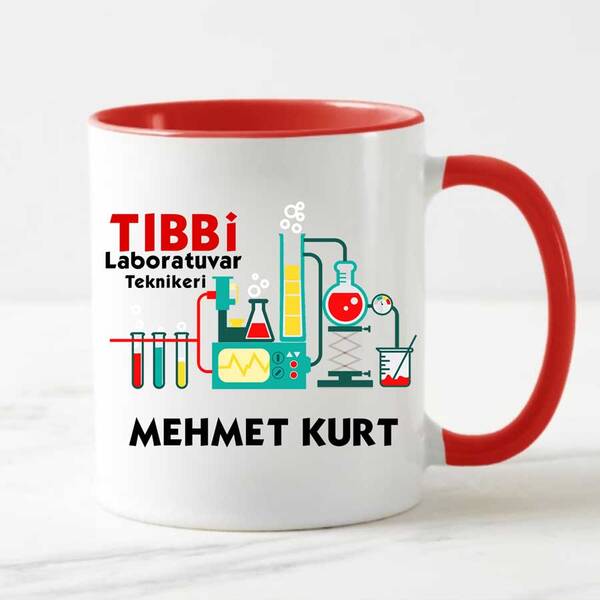 Tıbbi Laboratuvar Teknikeri Kupa Bardak