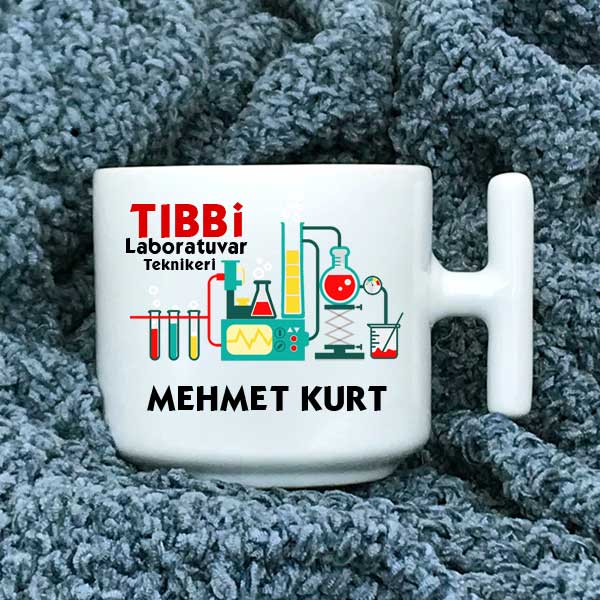 Tıbbi Laboratuvar Teknikeri Latte Fincanı