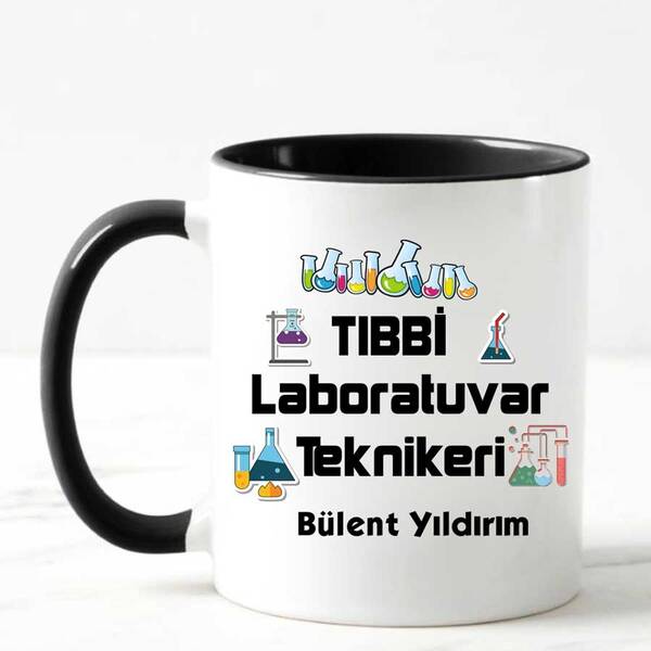 Tıbbi Laboratuvar Teknikerine Hediye Kupa Bardak