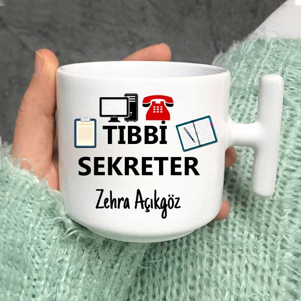 Tıbbi Sekreter Latte Fincanı