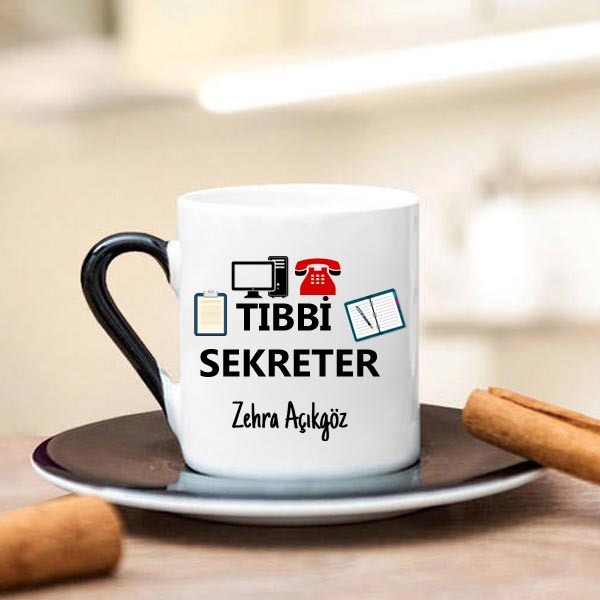 Tıbbi Sekreter Türk Kahve Fincanı