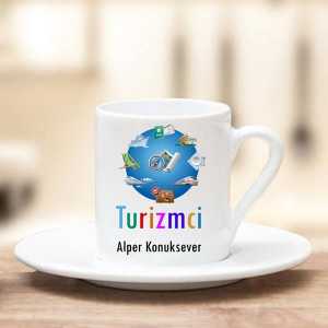 Turizmci Türk Kahve Fincanı - Thumbnail