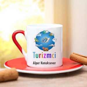 Turizmci Türk Kahve Fincanı - Thumbnail