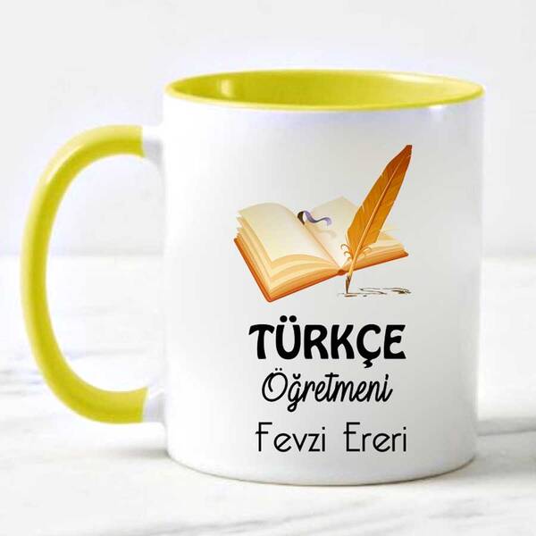 Türkçe Öğretmeni Kupa Bardak