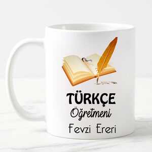 Türkçe Öğretmeni Kupa Bardak - Thumbnail