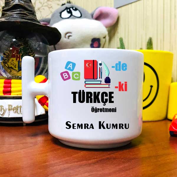 Türkçe Öğretmeni Latte Fincanı