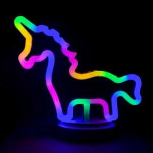 Ünicorn Neon Gece Lambası - Thumbnail