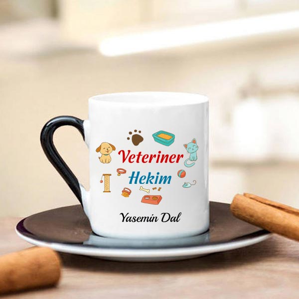 Veteriner Hekim Türk Kahve Fincanı