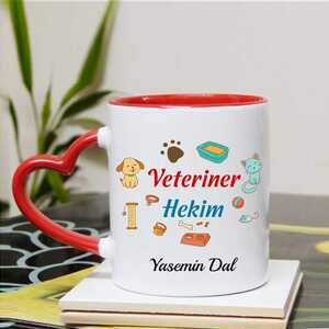 Veteriner Hekime Hediye Kupa Bardak - Thumbnail