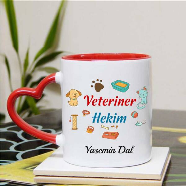 Veteriner Hekime Hediye Kupa Bardak