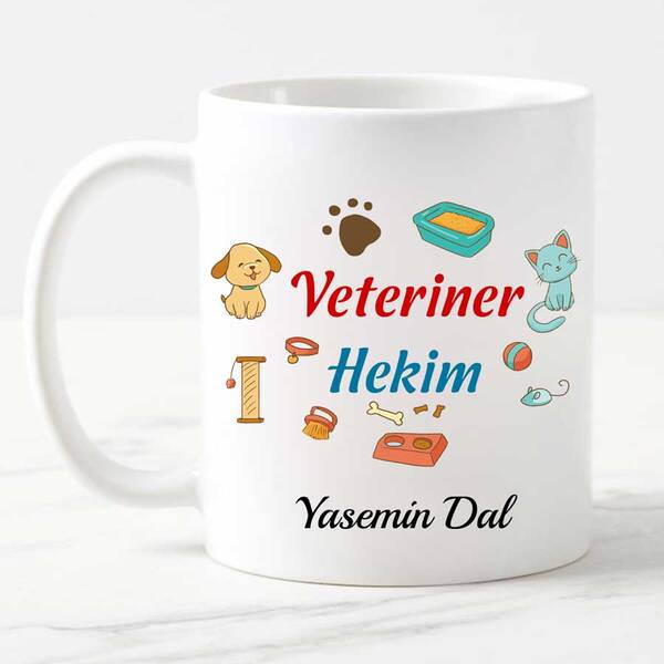 Veteriner Hekime Hediye Kupa Bardak