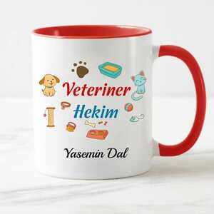 Veteriner Hekime Hediye Kupa Bardak - Thumbnail