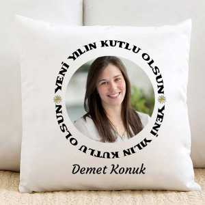  - Yeni Yılın Kutlu Olsun Fotoğraflı Yastık