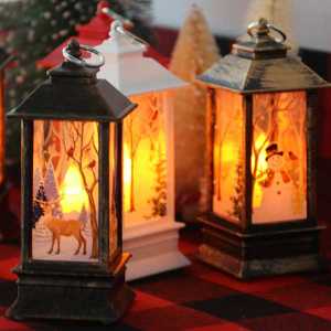 Yılbaşı Noel Işıklı Fener - Thumbnail