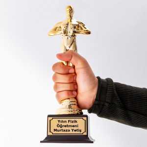 - Yılın Fizik Öğretmeni Oscar Ödülü Heykeli  - Yılın Fizik Öğretmeni Oscar Ödülü Heykeli