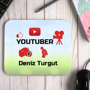  - Youtubere Hediye İsimli Mouse Pad